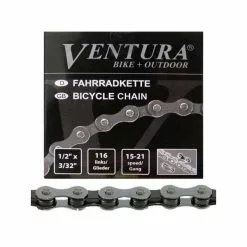 Messingschlager Ventura Cykelkæde (116 Led | 7-trins)