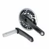 SRAM Red AXS D1 Quarq DUB Powermeter Krankstammetret (167,5mm | 46-33Z.12-f.Yaw | DM)