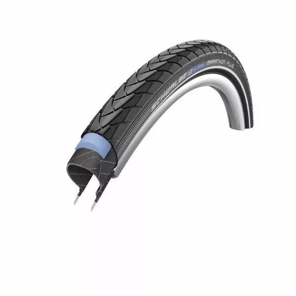 Schwalbe Marathon Plus HS440 Clincher-dæk (20" | 1,75" | TwinSkin | Reflex) 3 Schwalbe Marathon Plus HS440 Clincher-dæk (20" | 1,75" | TwinSkin | Reflex)