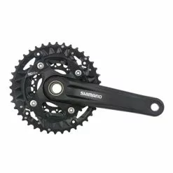 Shimano MT500 Krumtapaksættet (40/30/22 Tænder | 175mm | FCMT500 | Uden KSS Med Fast Aksel)