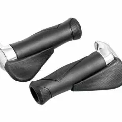 Ergotec AKS10 MTB-cykelgreb (87/87mm | Sort / Sølv)