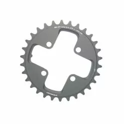 Stronglight MTB Shimano Kædeblad (2x10 | Til XTR FC M980 | 4-arm | Indvendig | 24 Tænder | Sølv)