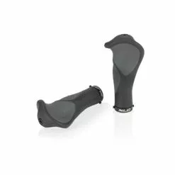 XLC GR-S22 Ergonomiske Cykelgreb (135/92mm | Sort / Grå)