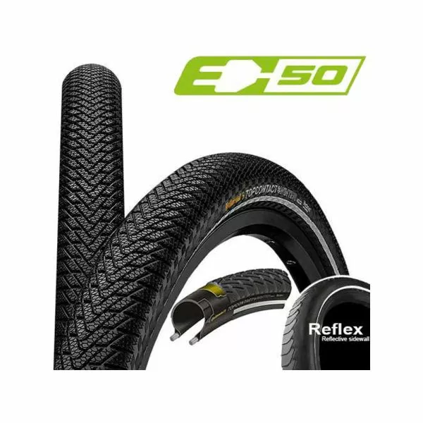 Continental Top Contact Winter II Folding Tyre (50-559 - Black) 3 Continental Top Contact Winter II Folding Tyre (50-559 - Black)