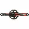 Truvativ Descendant Troy Lee Design Eagle DH Crankset (red | DUB73 32 / 165) -Cykel Tilbehør Salg ha03336849