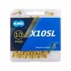 KMC X10SL Cykelkæde (114 Led | Guld)