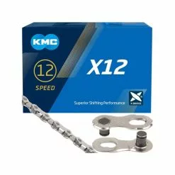 KMC X12 Cykelkæde (126 Led | Sølv)